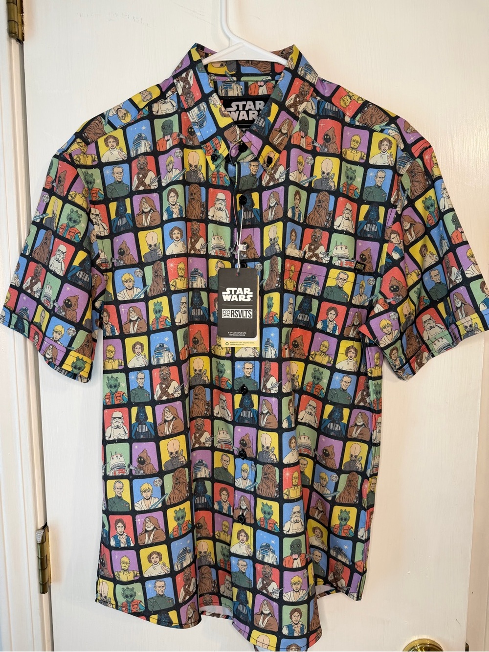 NWT   RSVLTS Star Wars May the 4th "Color Blocks" Men's Med